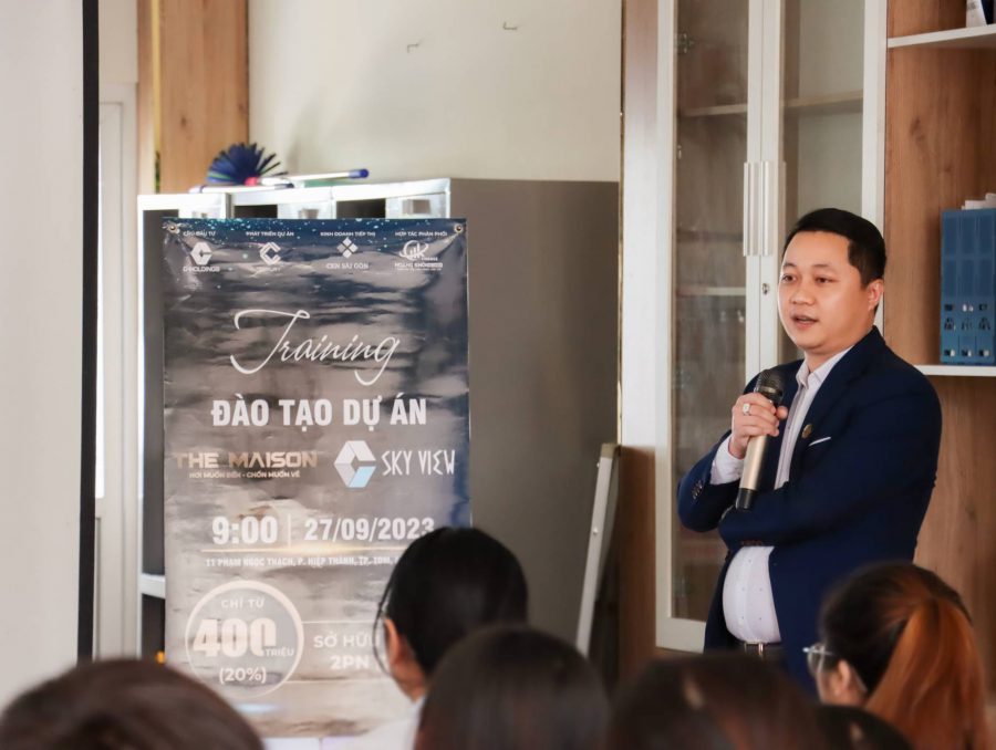 Training dự án The Maison và C-Sky View cùng Hoang Khoi Finance