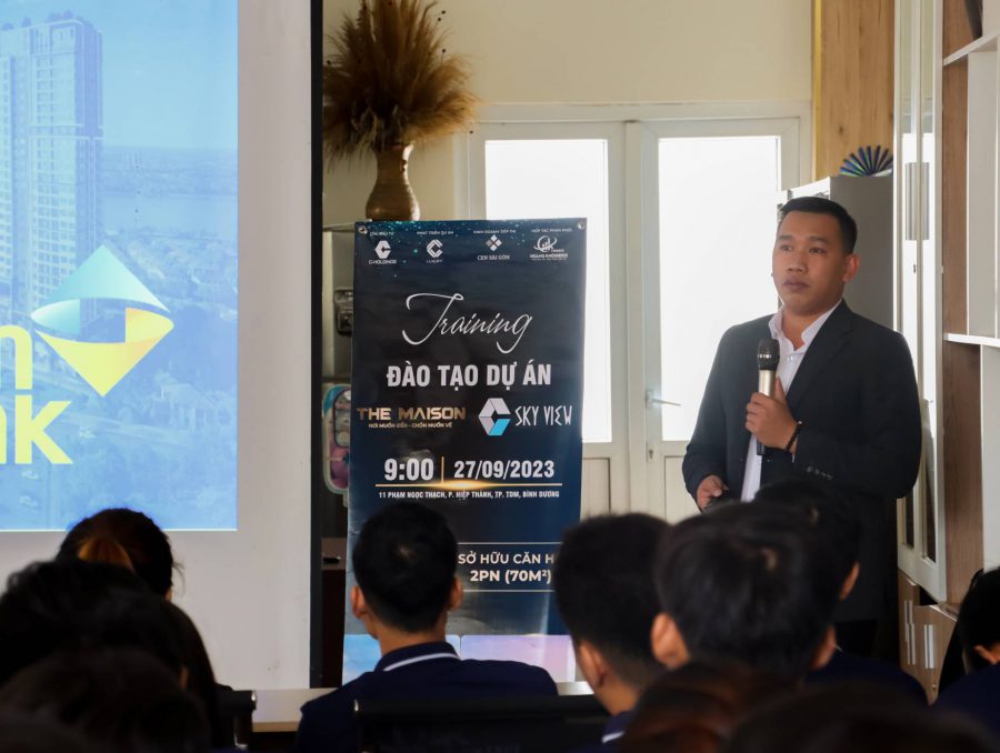 Training dự án The Maison và C-Sky View cùng Hoang Khoi Finance